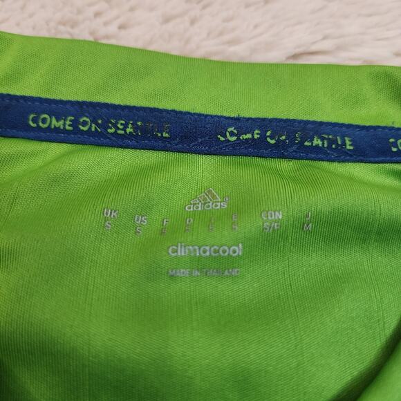 Adidas Seattle Sounders MLS Clima Cool Soccer Jersey Green Mens Small XBOX - Picture 5 of 6